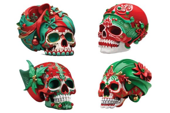 A Brand Designer's Review: Christmas Skull for Your Business Graphics