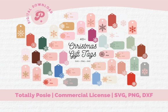 A Designer’s Review: Christmas Gift Tag SVG Bundle Graphics