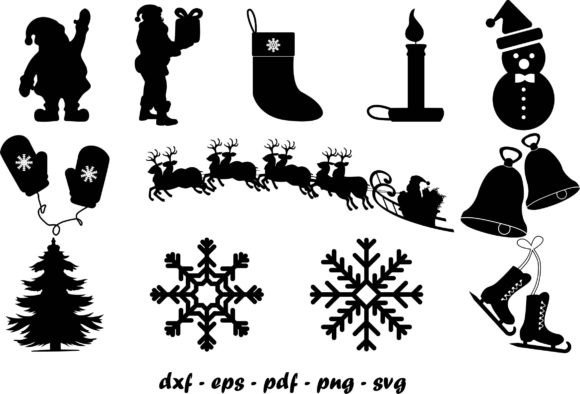A Seasonal SVG Bundle for Graphic Designers & Illustrations