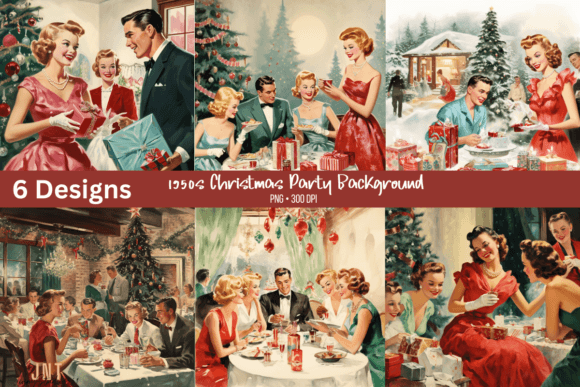 A Watercolor Background for Christmas Graphics & Illustrations