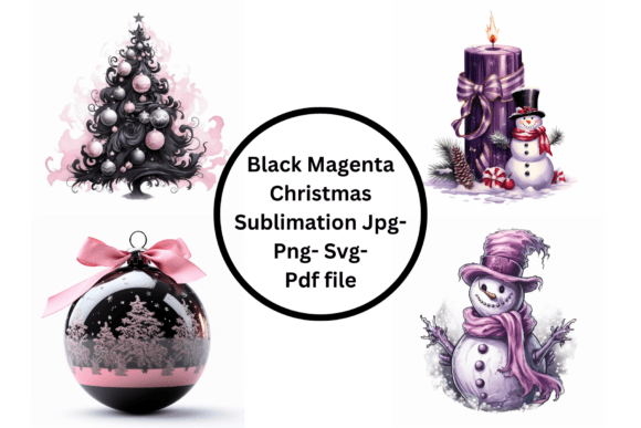 Black Magica Christmas Graphics for Brand Storytelling