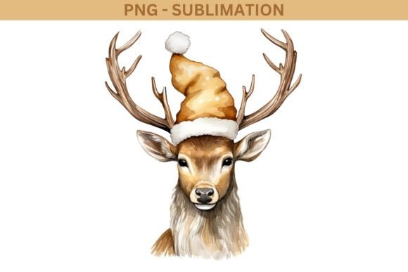 Elevating Holiday Content with Gold Deer Graphics