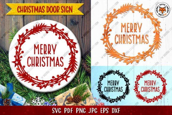 From SVG to Finished Product: Crafting with the Merry Christmas Wreath