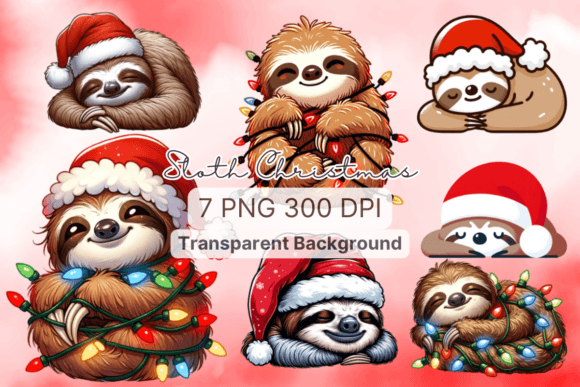 Honest Review: Sloth Christmas Clip Graphics for Crafting