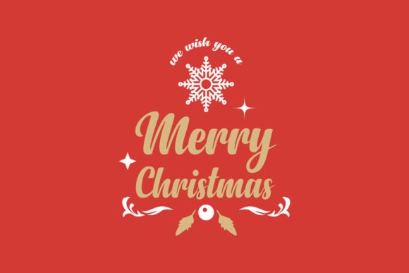 Merry Christmas Text with Snowflake Art: A Designer's Review